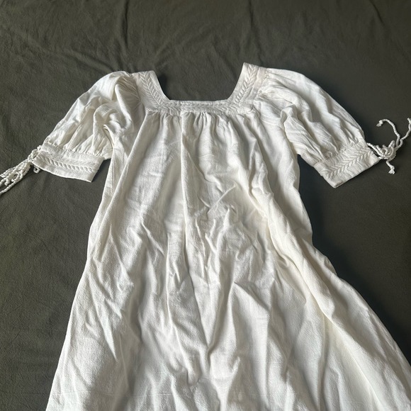 Cleobella Ivory Midi Dress Sz XS - Picture 8 of 12